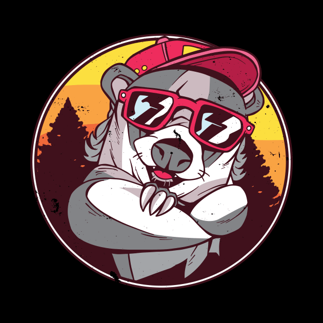 Funny Wilderness Badger by BamBam