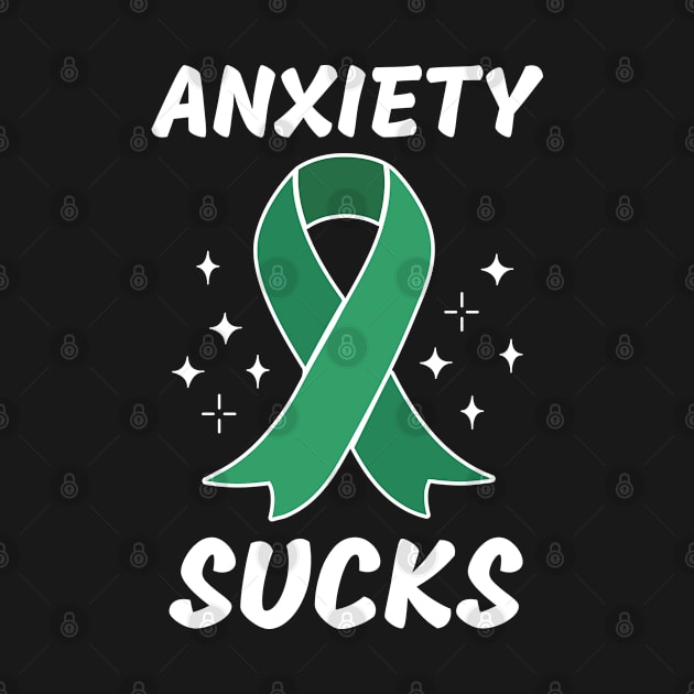 Mental Health Awareness, Anxiety Sucks by Metal Works