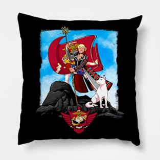 Cody Rhodes US Marine Corps Flag Pillow