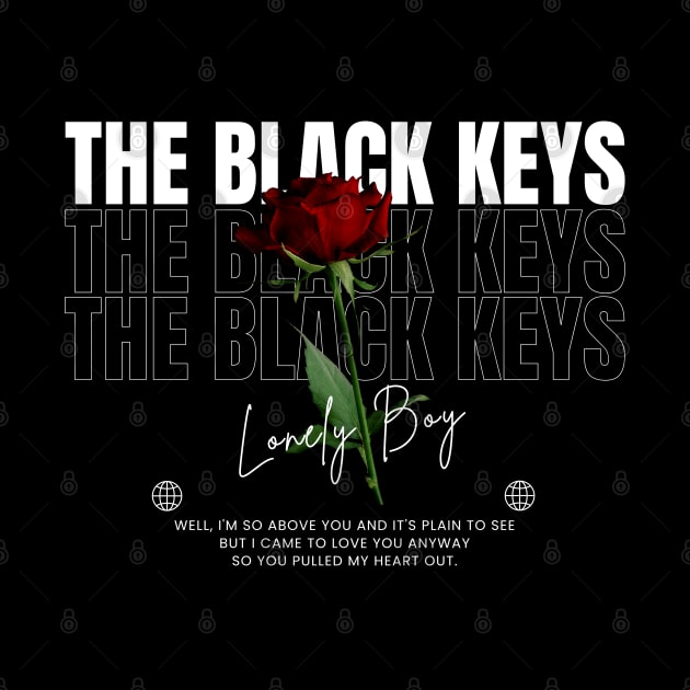 The Black Keys // Flower by TOY MACHINE 