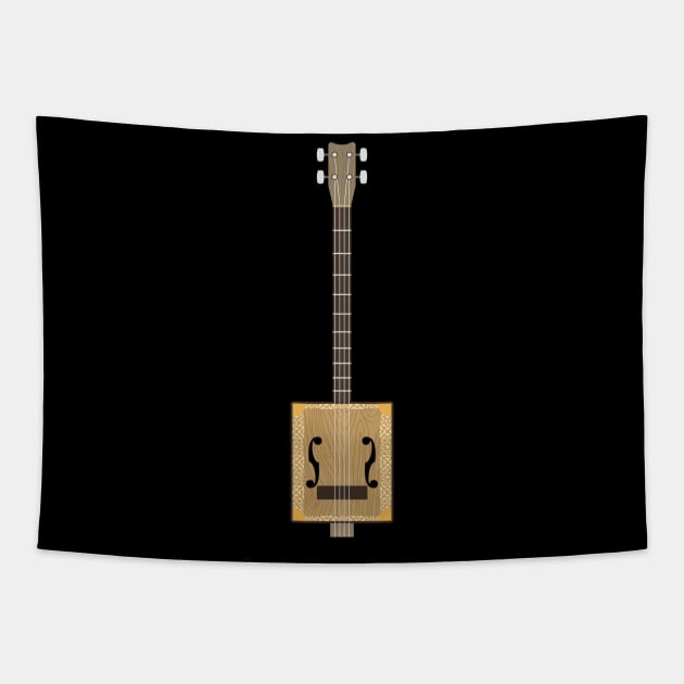 Cigar Box Guitars Tapestry by PCB1981