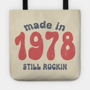 Made in 1978 still rocking vintage numbers Tote