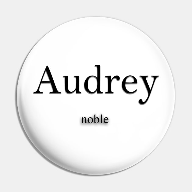 Audrey Name meaning Pin by Demonic cute cat