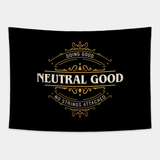 Neutral Good Funny Tabletop RPG Alignment Tapestry