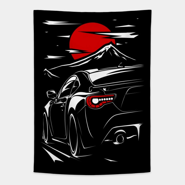 GT86 Hachiroku Tapestry by racingfactory