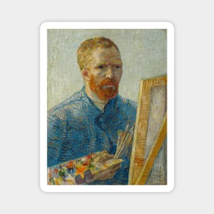 Vincent Vangogh Self Portrait Magnet