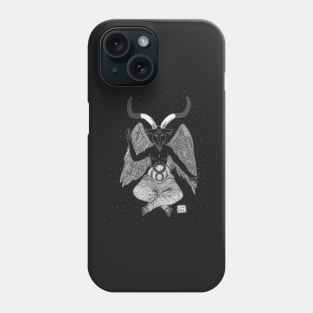 Baphomet Art Sketch Style Phone Case