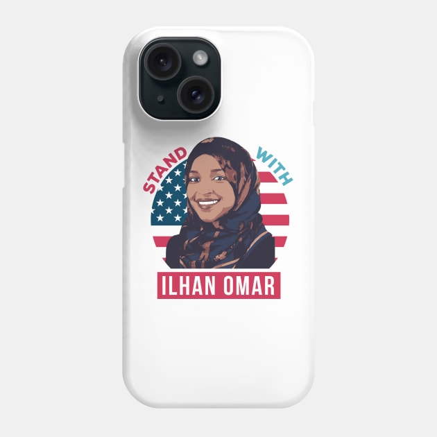 Ilhan Omar Phone Case by dan89