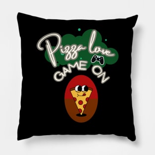 Pizza Love Game On Pillow