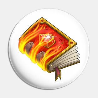 Fire magic book! Pin