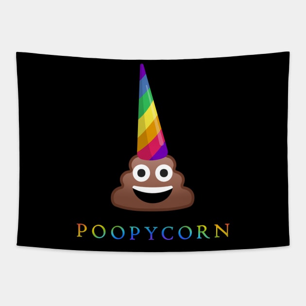 poopycorn Tapestry by Dieowl