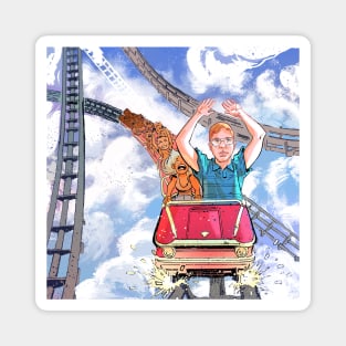 Unemotional Roller Coaster v2 Magnet