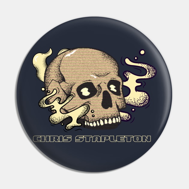 Chris stapleton skull Pin by Katab_Marbun