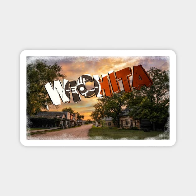 Wichita Old West Magnet by RedRock_Photo