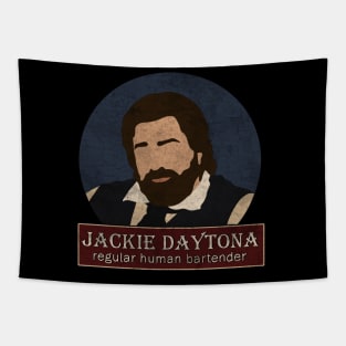 Jackie Daytona - Regular Human Bartender Tapestry