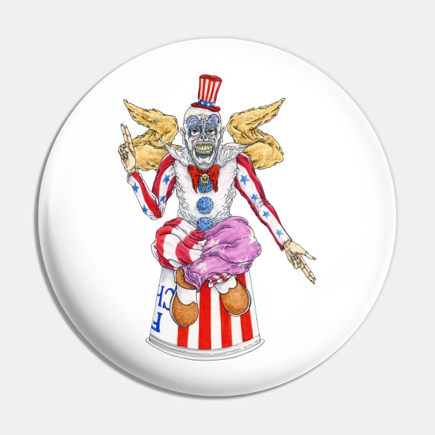 Hail Captain Spaulding Pin by ScottBokma