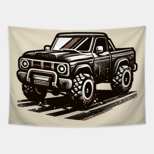 Cartoon car Tapestry