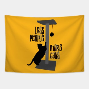 LESS PEOPLE, MORE CATS Tapestry