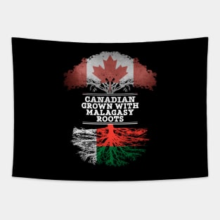 Canadian Grown With Malagasy Roots - Gift for Malagasy With Roots From Madagascar Tapestry