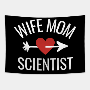 Wife Mom Scientist Gift Idea Tapestry