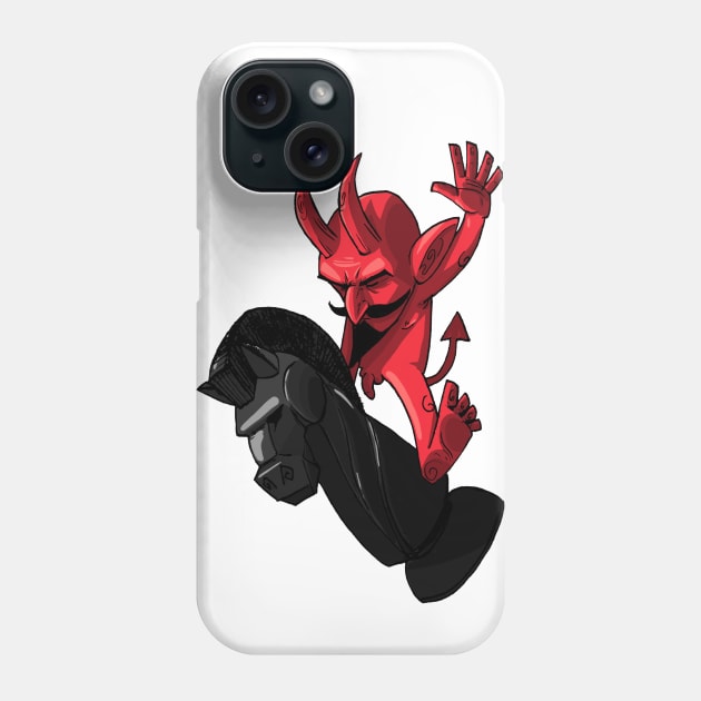 Devil Game Phone Case by Zo8o