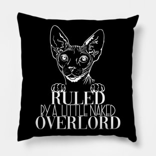 Sphynx Cat Overlord Dark Cat Cats Pillow