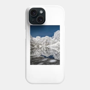 Lake Reflections - Infrared Phone Case