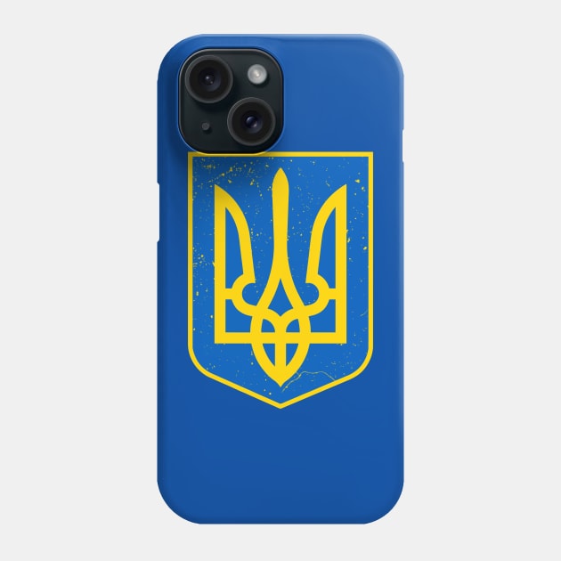 Ukraine Flag Phone Case by Virly