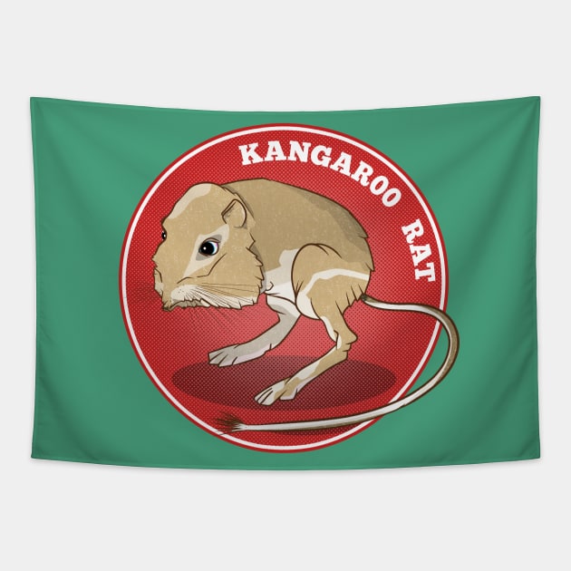 Kangaroo Rat Tapestry by mailboxdisco