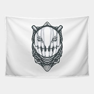 MechaOldskull Tapestry