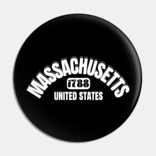 MASSACHUSETTS Pin