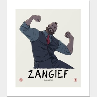 Zangief Poster for Sale by Ghostach