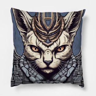 Evil cat Pillow