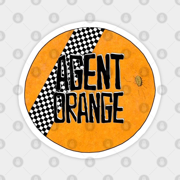 Agent Orange - Orange Peel. Magnet by OriginalDarkPoetry