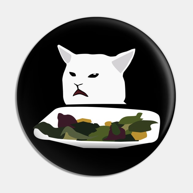 Salad Cat Pin by FlyNebula