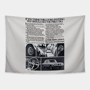 TRIUMPH 2500 S - advert Tapestry