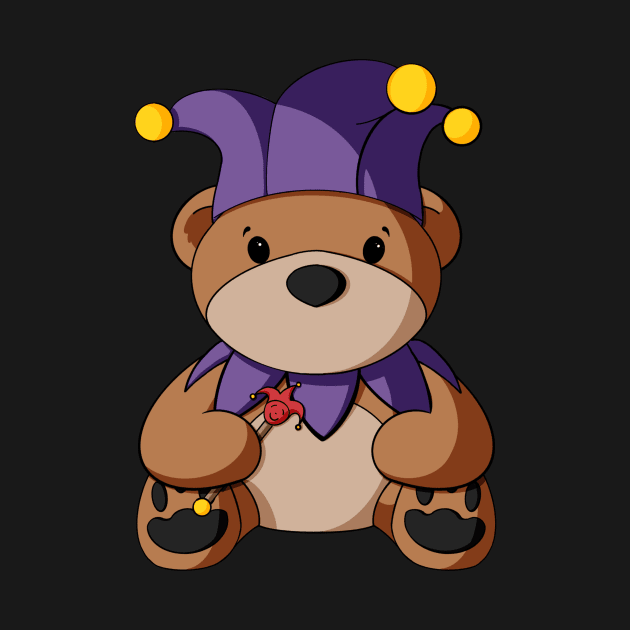 Court Jester Teddy Bear by Alisha Ober Designs