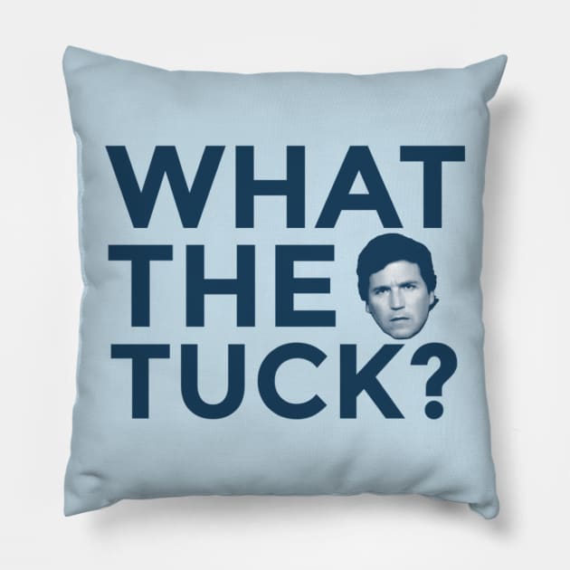 What The Tuck? Pillow by SenecaReads