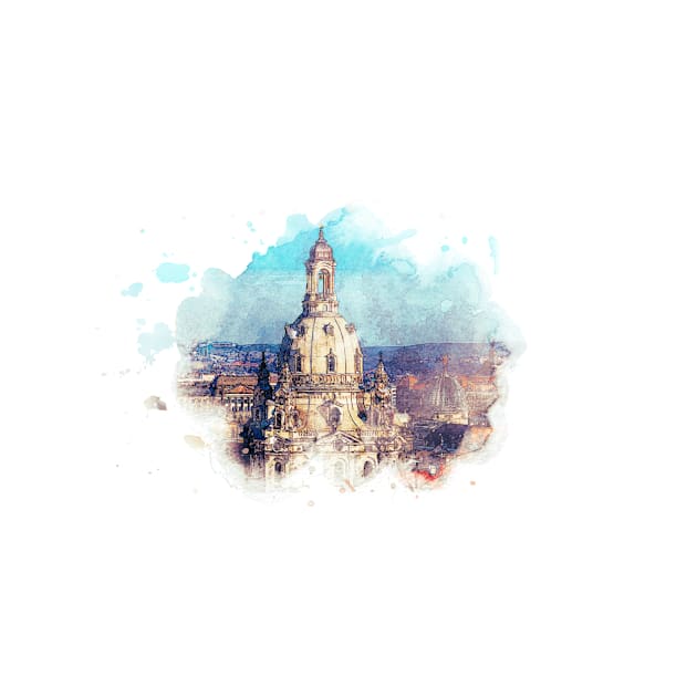 Dresden - Frauenkirche by ArticaDesign