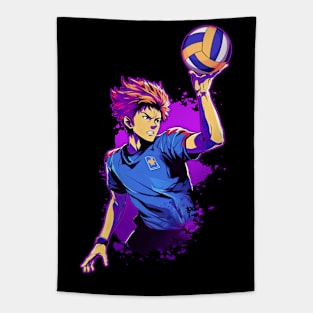 Volleyball Player - Anime Shirt Tapestry