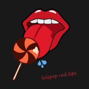 Lolipop Red Lips T-Shirt