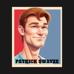 2D Patrick Swayze T-Shirt