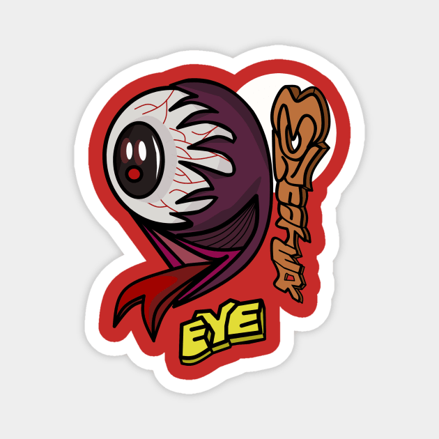 Monster Eye Magnet by daffanurmaardi123@gmail.com