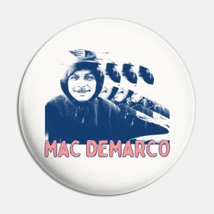 Mac DeMarco Original Glitch Style Fan Artwork Pin