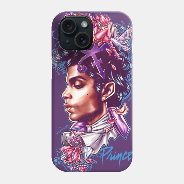 Purple Genius Phone Case by renatodsc