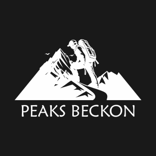 Climb. Peaks Beckon T-Shirt