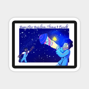 Thomas & Edward - New Years 2019 Magnet