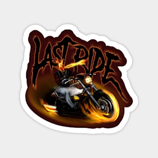 Last Ride Magnet