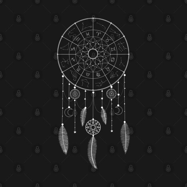 Stars Dream Catcher by angiedf28