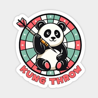 Darts panda bear Magnet